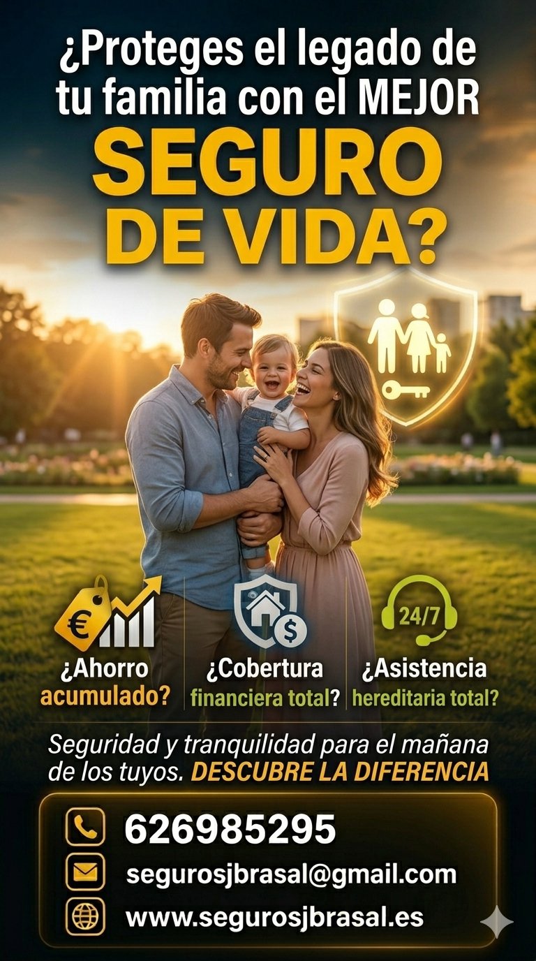 Seguro de Vida JBRASAL mejor precio